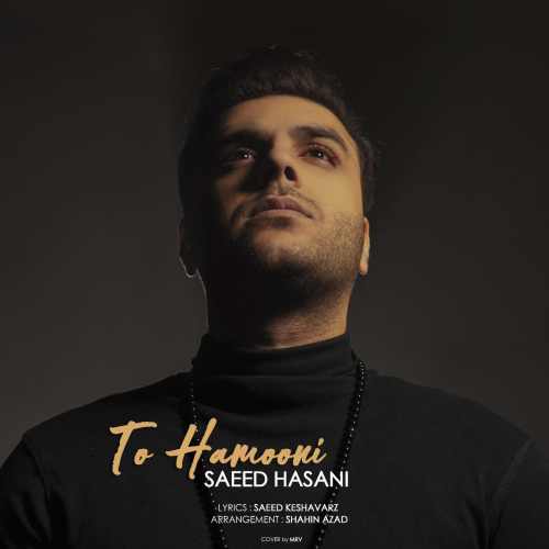 دانلود آهنگ جدید تو همونی از سعید حسنی  همراه متن آهنگ