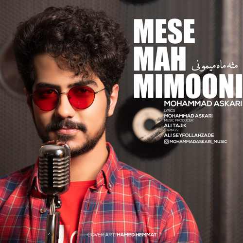 دانلود آهنگ جدید مثه ماه میمونی از محمد عسکری همراه متن آهنگ
